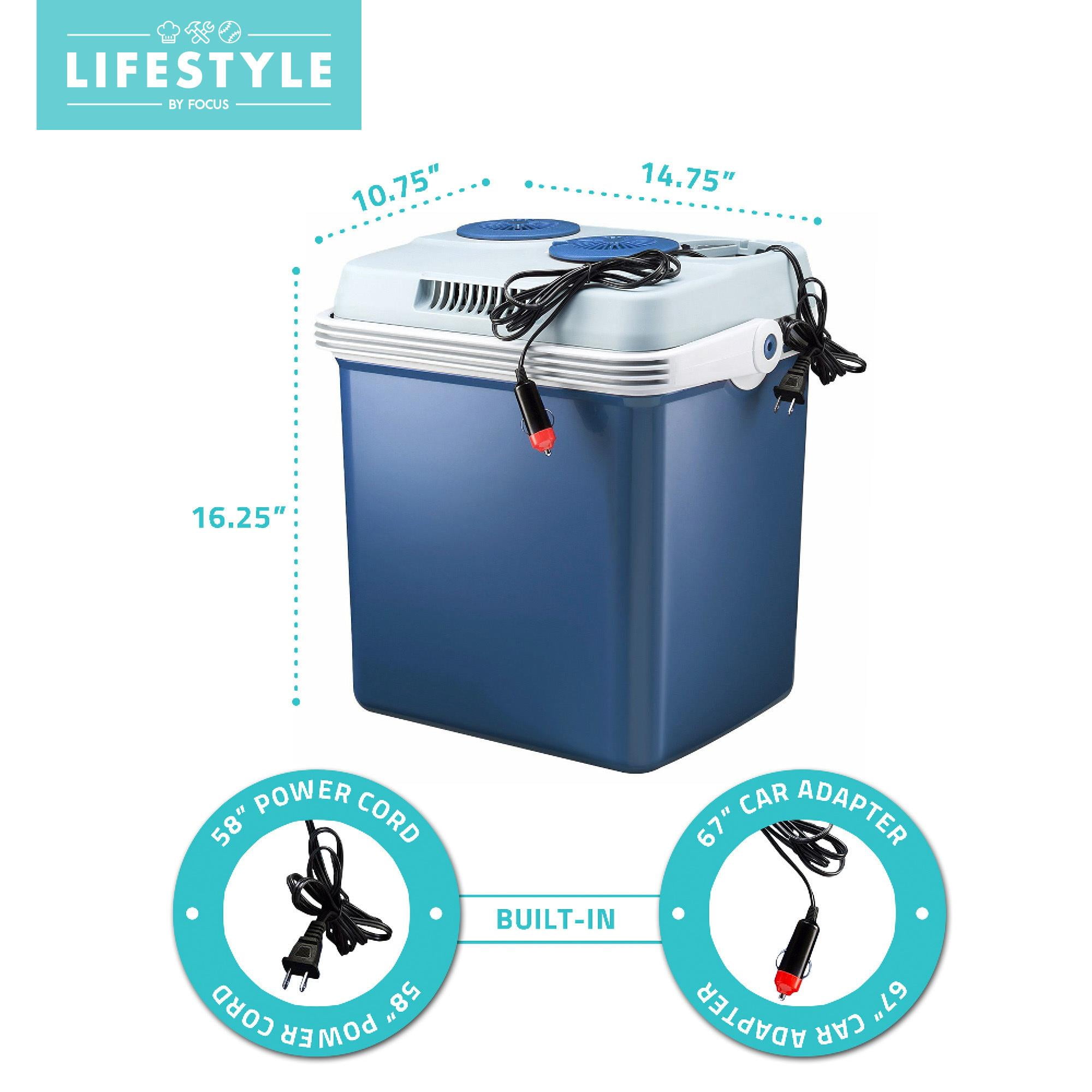 Lifestyle by Focus 34-Quart Portable Electric Cooler/Warmer with
