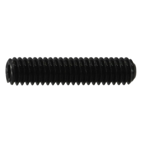 #6-40 x 5/8" Black Oxide Steel Fine Thread Socket Set Screws (24 pcs.)