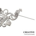 thumbnail image 5 of ELAYARD Peacock Brooch Multicolor Rhinestone Zinc Alloy Elegant Party Accessory, 5 of 6