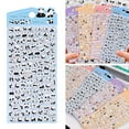 thumbnail image 2 of Mini Puffy Stickers,Small 3D Tiny Micro Bulk Sticker Set,Removable,Micro Sticker for Rewards,Phone Case,Album,Notebook, Scrapbooking,Perfect for Craft and Gift,for Women and Men, 2 of 8
