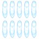 thumbnail image 5 of 12 piezas de adornos decorativos de escritorio, minizapatos transparentes, delicados adornos para zapatos, accesorio de escritorio, 5 of 7