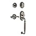 thumbnail image 3 of Nostalgic Warehouse Rope Rosette F Grip Entry Set Swan Lever in Antique Pewter, 3 of 3