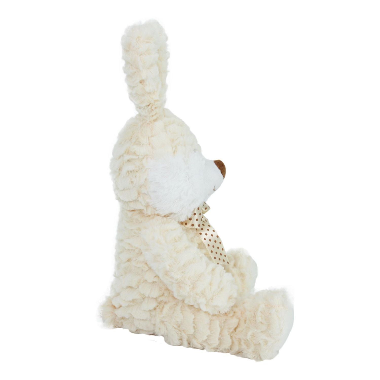 Façon de célébrer des lapins de 10inch avec des jouets en peluche rubans --multi couleurs