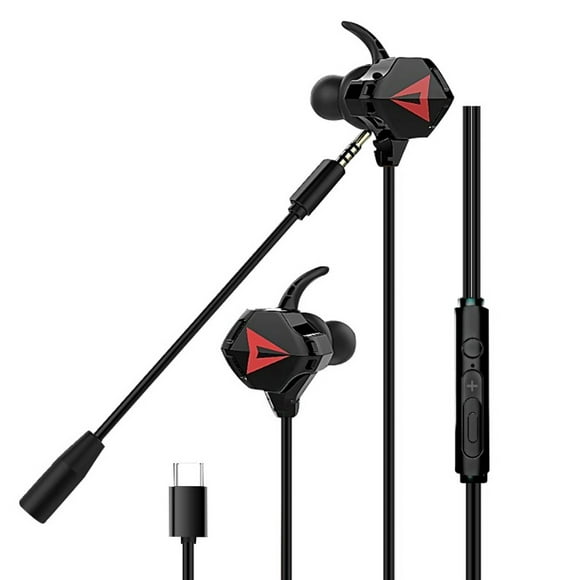 Yeacher (Type-C) G5 PC Gaming Headset Earphone Headphone With Microphone Control Stereo Noise Cancelling For FPS Game Judge Direction