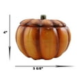 thumbnail image 4 of Ebros Home Kitchen Orange Ceramic Pumpkin Soup Or Dessert Bowl With Lid Set of 6, 4 of 9