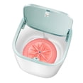 thumbnail image 4 of vadora Portátil Mini vadora de Turbinas Giratorias Alimentación por USB vandería Conveniente para Acampada Apartamentos Viajes -Rosado Soledad Máquina de lavandería de viaje, 4 of 6