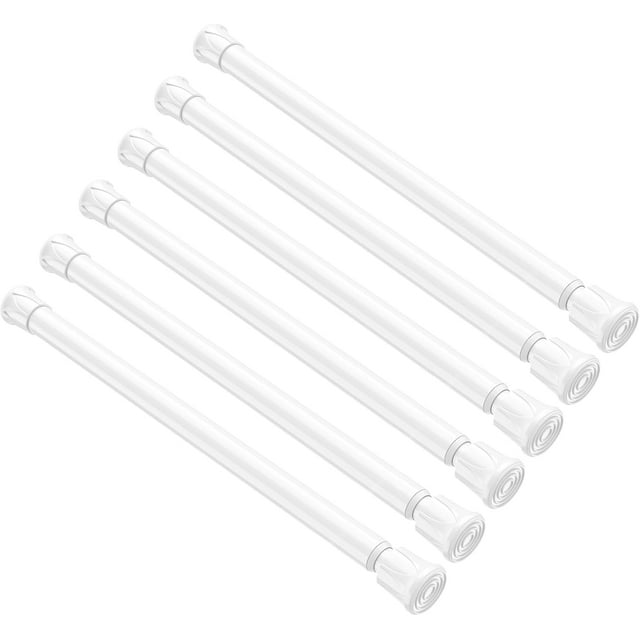 Tringle de Rideau de Douche à Tringle de Rideau de Douche Sans Perçage Tringle de Rideau à Tension Réglable pour Fenêtres Tringle à Rideau à Ressort à Pression pour Entrée Cuisine