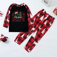 thumbnail image 6 of Penkiiy Family Christmas Pajamas Matching Sets Lounge Home Pjs Long Sleeve Shirts and Plaid Pants Xmas Holiday Pajama Outfits 4 Years Red, 6 of 6