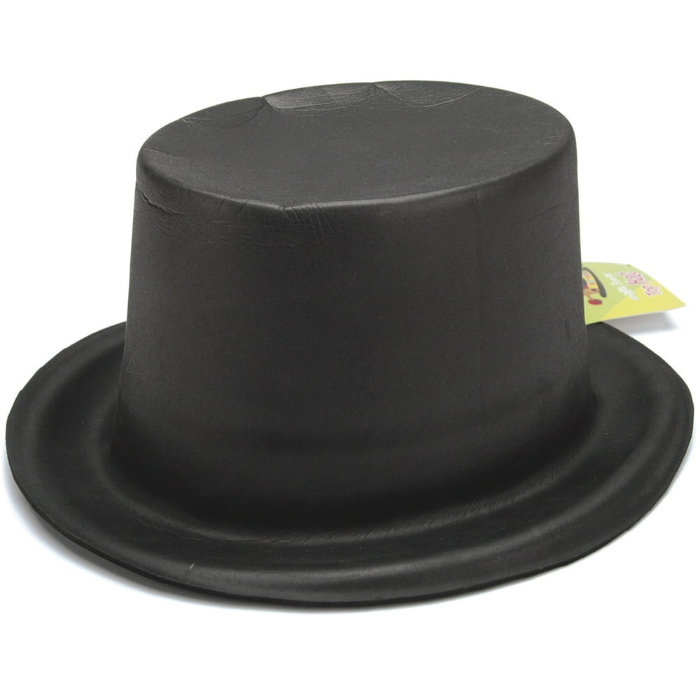 Fibre Craft Foam Top Hat, Black