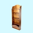 thumbnail image 2 of Magazine Rack Holder or Paperwork Storage Organizer Wall Mounted Antique Wooden Pine for Home or Business 40" H Renovator's Supply, 2 of 7