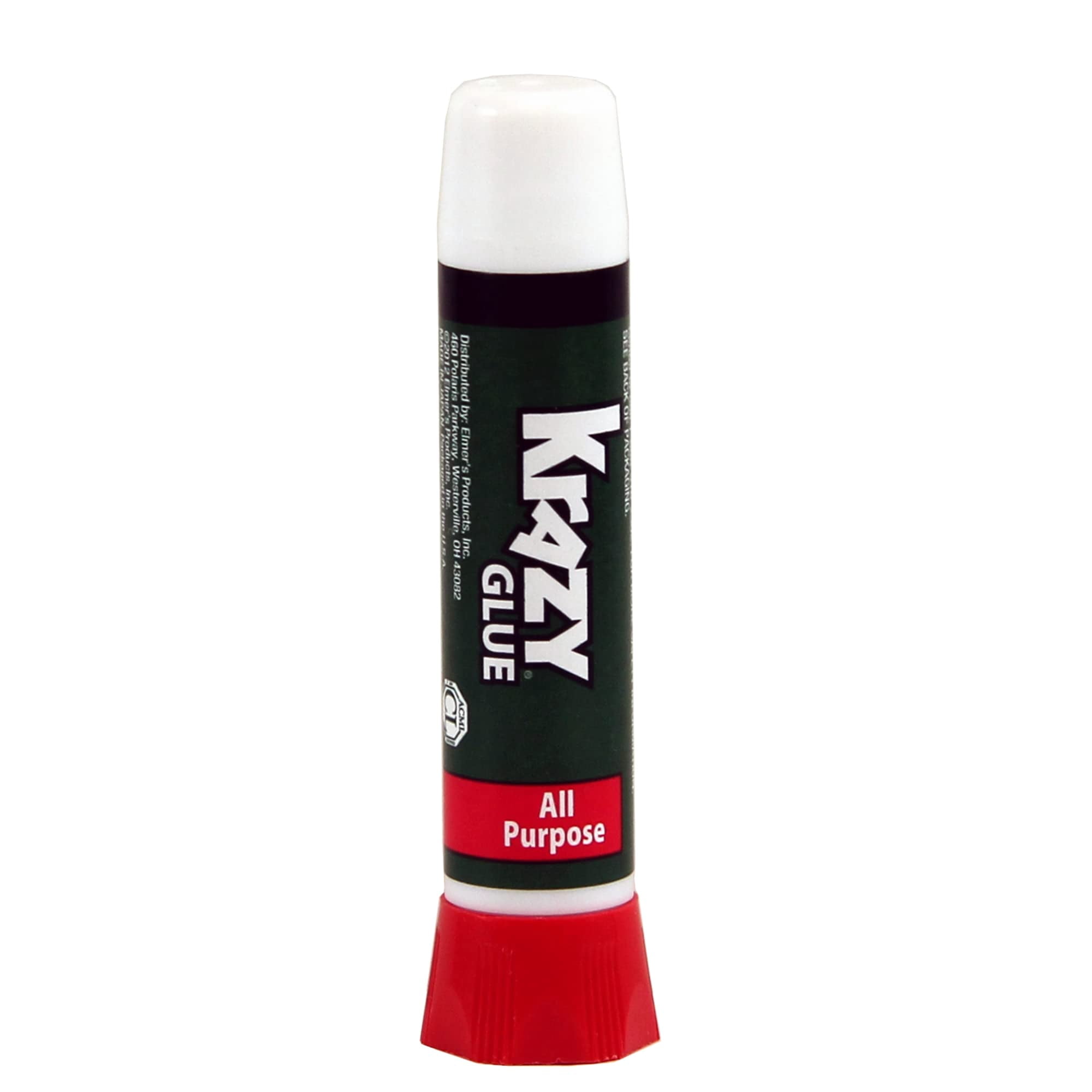 (3 pack) Krazy Glue, All Purpose Super Glue, Precision Tip, 2 G, 2 Count, 10 Second Dry Time