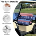 thumbnail image 6 of Uorisanigo Golf Cart Seat Covers American Flag Star Print Cart Seat Cushion Covers Fits Most 2-Seat Club Car Golf Carts Front Seats Cover, Car Decor Accessories, 6 of 7