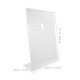 thumbnail image 2 of unbranded Soporte De Señal Acrílico En L Transparente Para Escritorio Y Menú Empresarial, 2 of 8