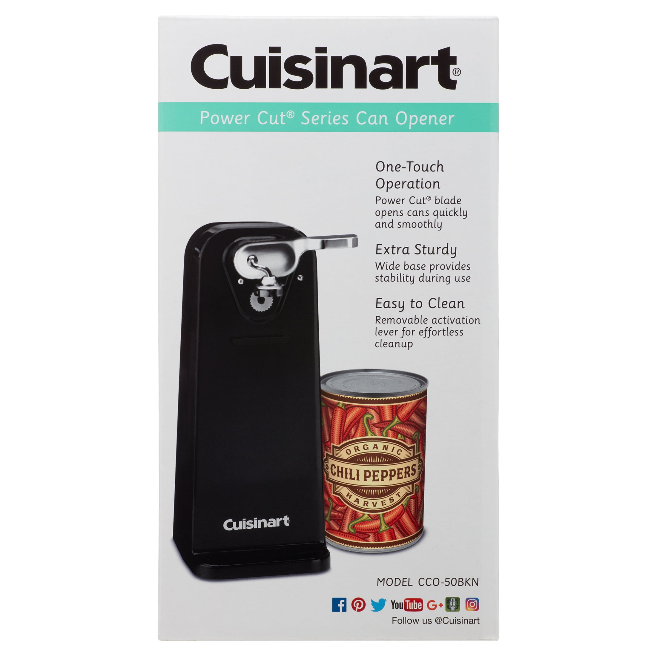 Cuisinart Deluxe Side-Cut Electric Can Opener – Zest Billings, LLC