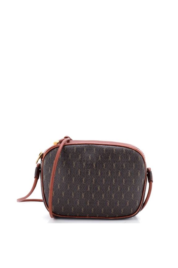 Pre-Owned Le Monogramme Crossbody Bag Monogram All Over Coated Canvas and Leather Small By Rebag