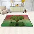 thumbnail image 2 of Dreamtimes Fairy Heart Tree Labyrinth Non-Slip Area Rug 72"x48", Valentine Soft Non Slip Washable Floor Mats for Indoor Front Porch,Living Room, Bedroom,Kitchen, 2 of 5