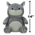 thumbnail image 2 of Squishmallows Original 14 inch Camilo the Grey Chinchilla Squeezemallows – Child's Ultra Soft Plush Toy, 2 of 7