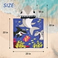 thumbnail image 6 of Kids Beach Towels Baby Beach Towel Hooded Beach Towel for Kids Bath Shark Beach Towels, 6 of 8