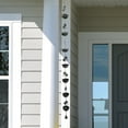 thumbnail image 3 of Alpine Corporation 74"H Metal Hanging Dragonfly Chain Garden Rain Catcher, 3 of 3