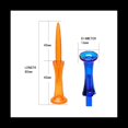 thumbnail image 4 of 100 Piezas Golf Tee Nails Portable Golf Training Tees Holder Reutilizable ReduccióN para Golfista Suministros de PráCtica Baja Resistencia, 4 of 5