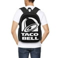 thumbnail image 6 of Art Bell With Taco Backpack Fashion Travel Backpack Laptop Backpack 16ch Simple And Large Capacity, 6 of 9