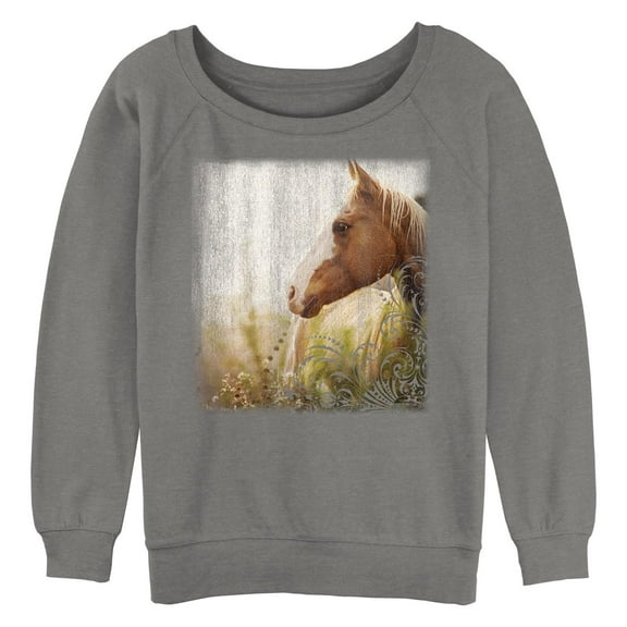 Junior's Lost Gods Horse in Pasture  Sweatshirt