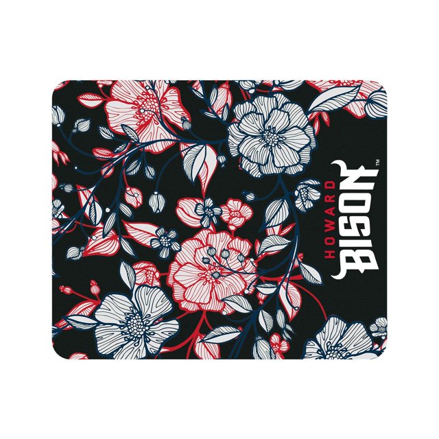 Mouse Pad, Fabric, Howard University Standard/Floral Lace
