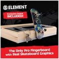 thumbnail image 2 of Monopatín Finger TECH DECK Element Pro Series con almacenamiento, 2 of 9