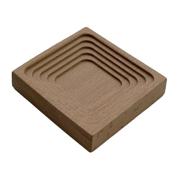 AMLESO Wood Tray Home Decor Crafts Coffee Table Tray for Bathroom Table Centerpiece