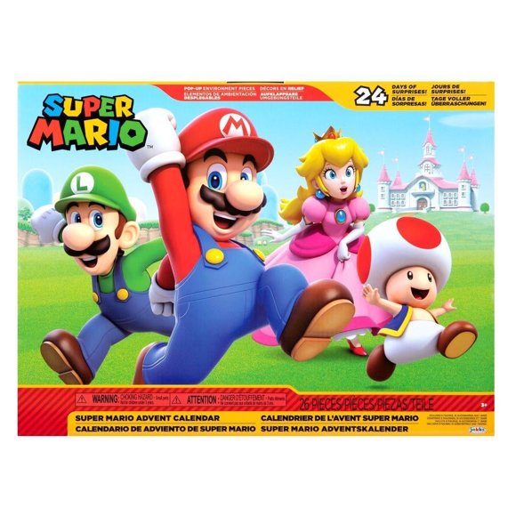 Set de Juego Mario Bros Calendario de Adviento Nintendo
