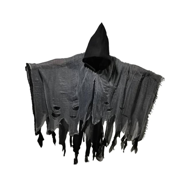 Capas de disfraz de Halloween, capa espeluznante, disfraces, accesorios de cosplay, capas de Halloween Negro