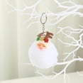 thumbnail image 2 of Gibobby Llavero de lana de peluche de Navidad muñeco de peluche colgante de ángel pequeño juguete de peluche de Navidad para regalo(Verde), 2 of 5