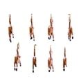 thumbnail image 4 of Kurt Adler 4-Inch Wooden Reindeer 8-Piece Ornament Set, 4 of 4