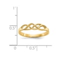 thumbnail image 4 of 14K Yellow Gold Free Form Knot Ring, 4 of 5