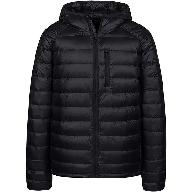 Wantdo Men s Packable Insulated Light Weight Hooded Puffer Down
