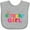 AC-Heather Grey, variant on Inktastic Birthday Girl Letters Girls Baby Bib