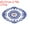 Dark Blue, variant on REGALWOVEN Retro Lace Placemat Oval Embroidered Table Place Mats French Crochet Doilies Red