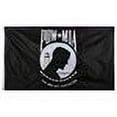 thumbnail image 2 of Military Flag - POW/MIA Deluxe, Black, 3x5 Feet by Rothco, 2 of 2