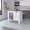 Multicolor#11, variant on Kitchen Carts, Shelton Kitchen Cart, Two Open Shelves, One Drawer, Four Caster, Multicolor Kitchen Islands,Particle Board Metal Kitchen Carts, Furniture Dining Furniture Kitchen Islands & Carts