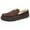 Coffee, variant on WOTTE Mens Slippers Cozy Fuzzy Plaid Moccian House Shoe with Memory Foam & Rubber Sole Slip on Indoor Outdoor, Brown Size 11