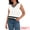 White Black, variant on DARING DIVA Women's Cropped Sweater Vest Summer Tank Tops S Apricot Green