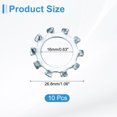 thumbnail image 2 of 10Pcs SAE 5/8" Zinc-Plated Carbon Steel External Tooth Lock Washer, 2 of 6
