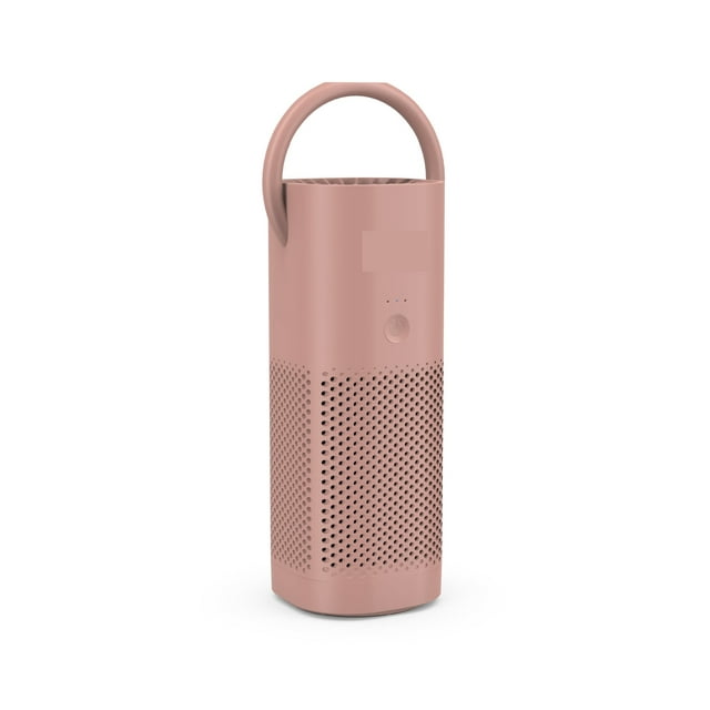 Mini portable air purifier filter purifies air, helps relieve allergies, eliminates smoke and more for travel, home office use ,Wide Use