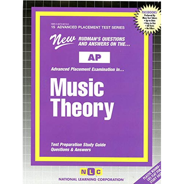 MUSIC THEORY *Includes CD (Advanced Placement Test Series) (Passbooks) (ADVANCED PLACEMENT TEST SERIES (AP))