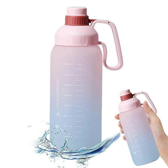 Water Bottle With Time Marker: Water Bottles With Times To Drink, Motivational Water Bottle Fg