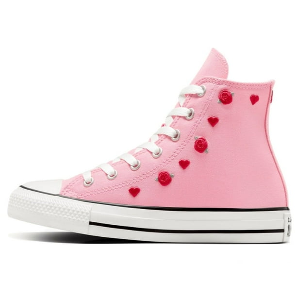 Tenis Converse San Valentin Chuck Taylor All Star Rosas Mujer Original  A12624C