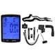 thumbnail image 1 of Pantalla LED de 2,8 pulgadas, ordenador para bicicleta, cronómetro multifunción luminoso, velocímetro para bicicleta, color azul, 1 of 10