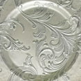 thumbnail image 3 of American Atelier, Round, Vanessa Glass Decorative Silver Charger Plate, 13", 3 of 5