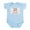 Sky Blue, variant on CafePress - Infant Bodysuit - Baby Light Bodysuit, Size Newborn - 24 Months