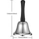 thumbnail image 3 of Campana de mano Campana de mesa Campana de mano Campana de acero (plata), 3 of 5